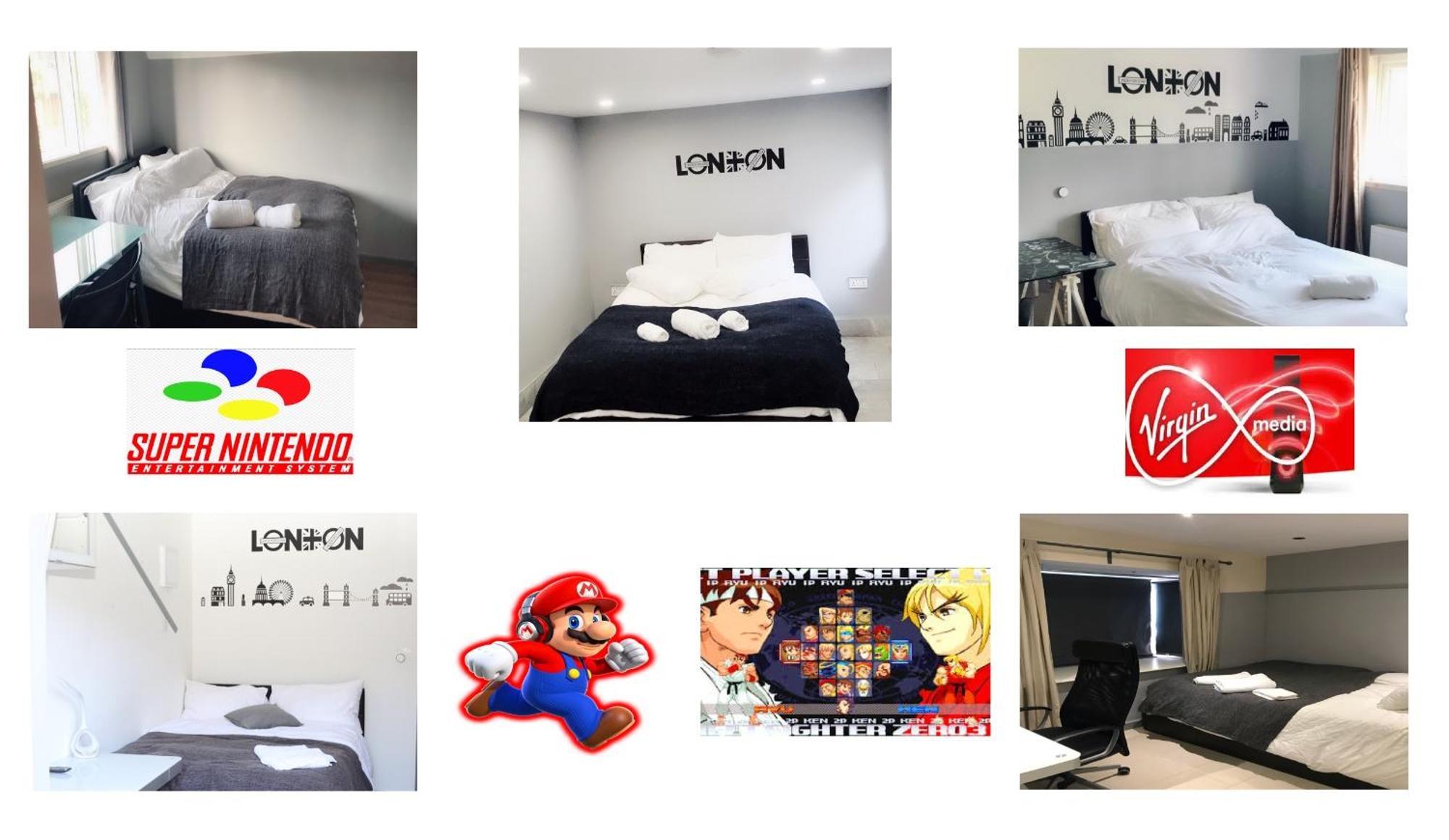 Проживание в семье Luxurious En-suite Soft Water Air Conditioning Tv Ripple Лондон